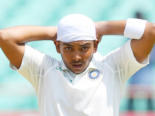 Prithvi Shaw Biography