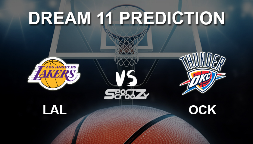 OKC VS LAL Dream11