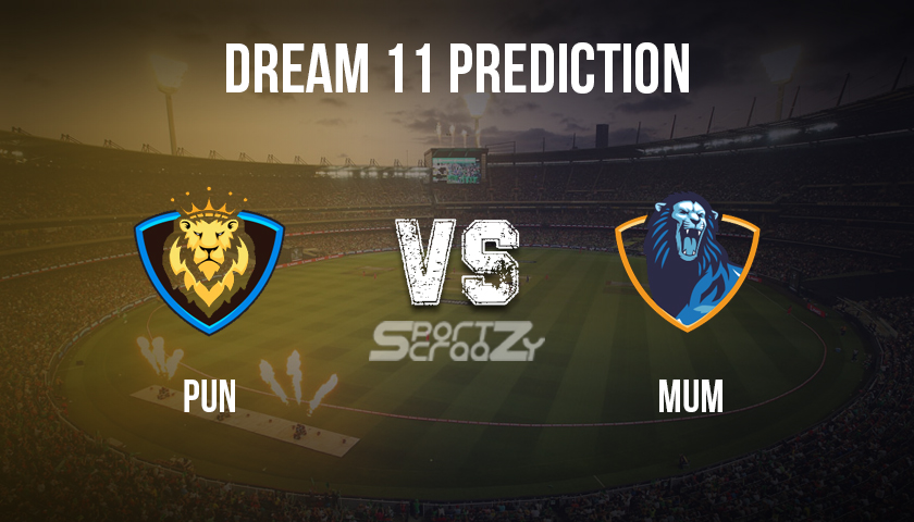 PUN vs MUM Dream11 Prediction