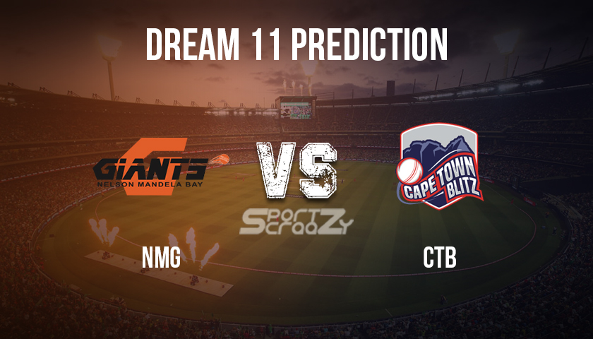NMG vs CTB Dream11 Prediction