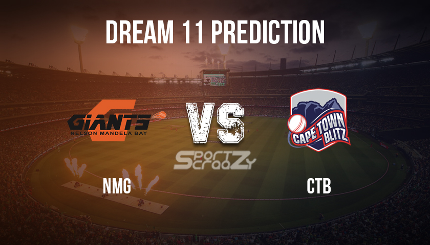 NMG vs CTB Dream11 Prediction