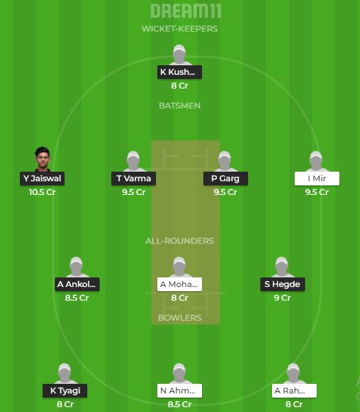 IN-Y vs AF-Y Dream 11