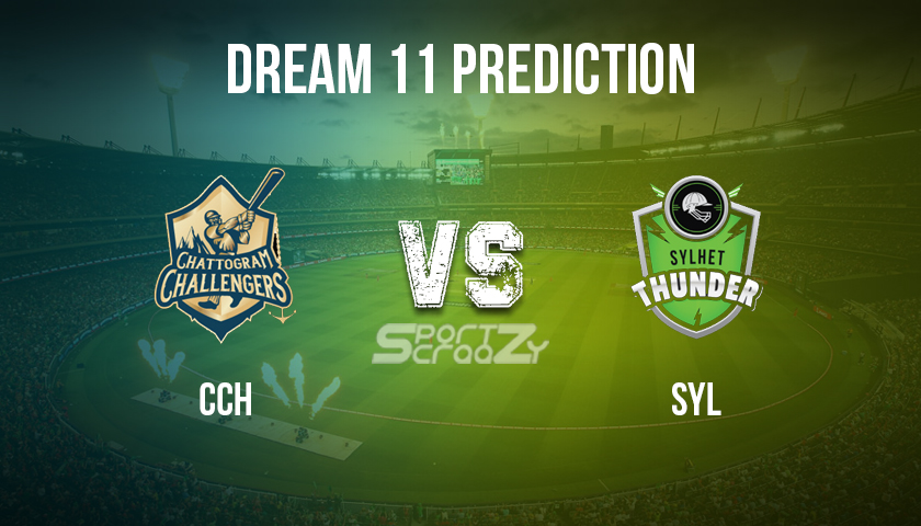 CCH vs SYL Dream11 Prediction