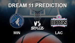 MIN vs LAC Dream11 Prediction