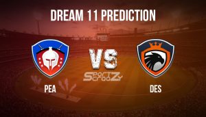 PEA vs DES Dream11 Prediction