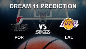 POR vs LAL Dream11 Prediction