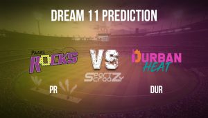 PR vs DUR Dream11 Prediction