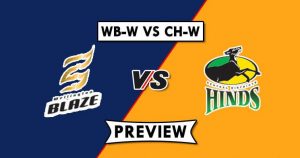 WB-W vs CH-W Dream11 Prediction