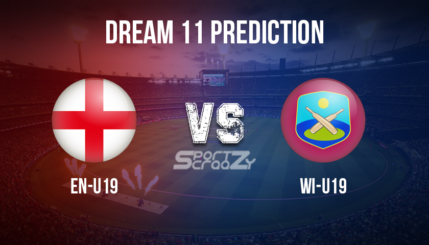 EN U19 vs WI U19 Dream11 Prediction