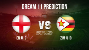 EN-U19 vs ZIM-U19 Dream11 Prediction