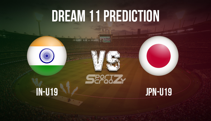 IN-U19 vs JPN-U19 Dream11 Prediction