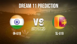 IN-U19 vs SL-U19 Dream11 Prediction