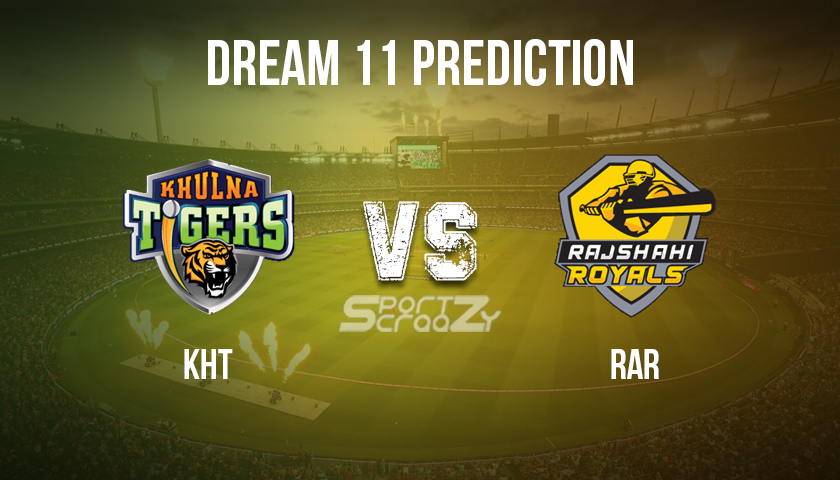 KHT -vs -RAR -Dream11 -Prediction