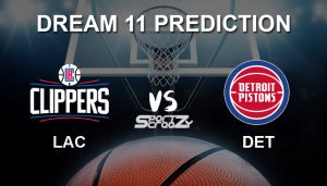 LAC vs DET Dream11 Prediction