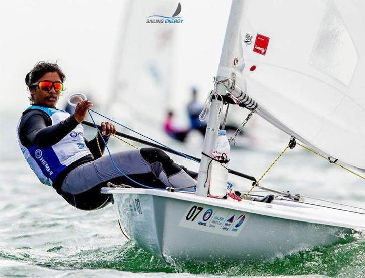Nethra-Kumanan-wins-historic-bronze-at-Sailing-world-Cup