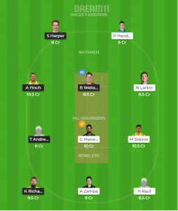 REN vs STA Dream11 Team