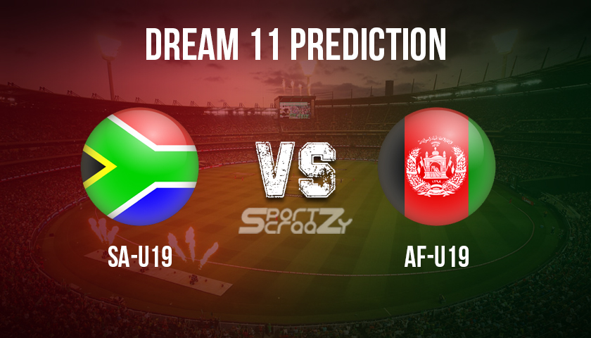 SA-U19 -vs AF-U19 -Dream11 -Prediction