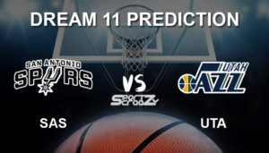 SAS vs UTA Dream11 Prediction