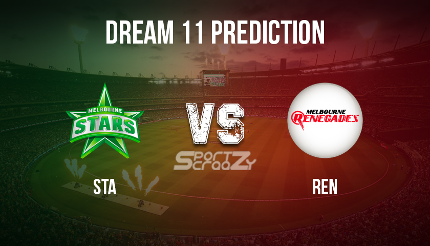 STA VS REN Dream11 Prediction