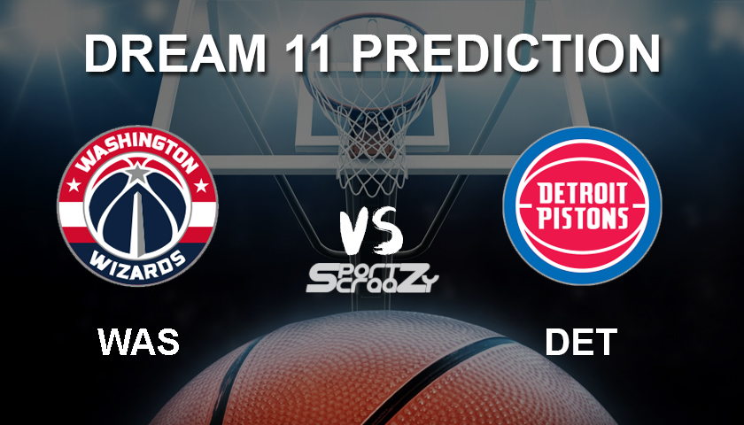 WAS vs DET Dream11 Prediction