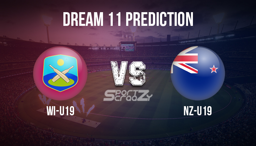 WI-U19 vs NZ-U19 Dream11 Prediction