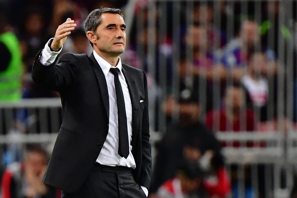 Ernesto Valverde nearing the sack after Super Cup loss