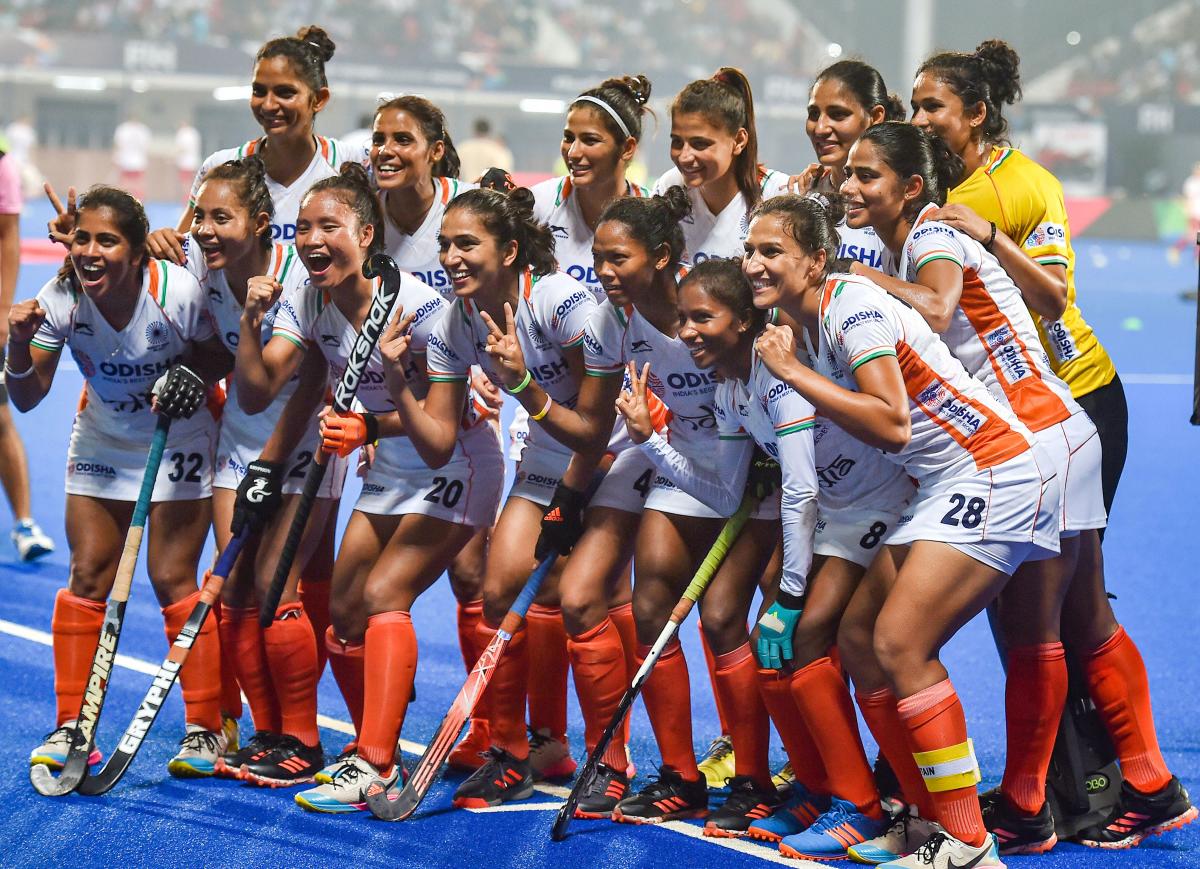 indian womens hockey beats nz