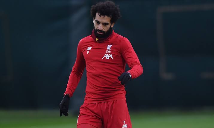 m.salah liverpool training