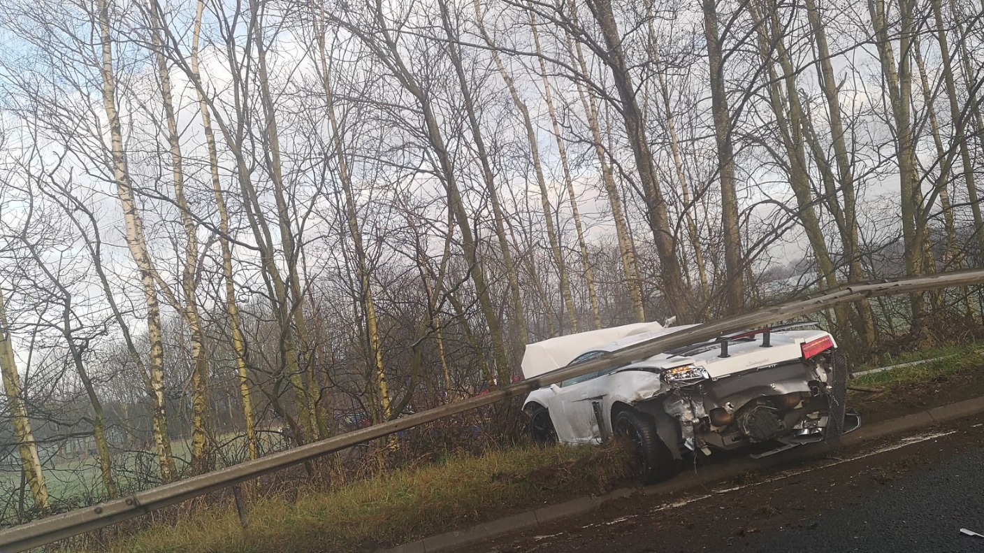 sergio romero car crash