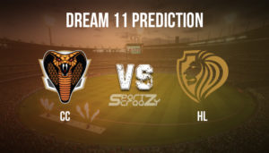 CC vs HL Dream11 Prediction