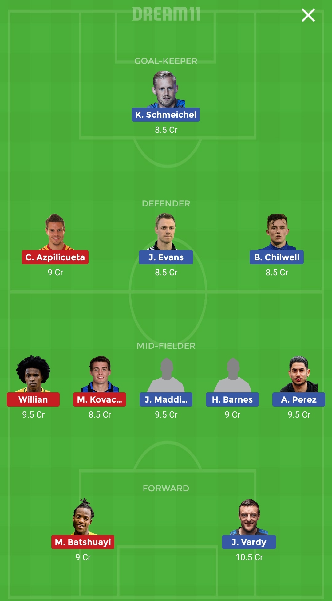 LEI VS CHE DREAM 11 PREDICTION