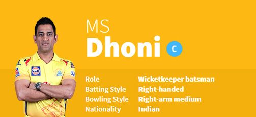 MS Dhoni