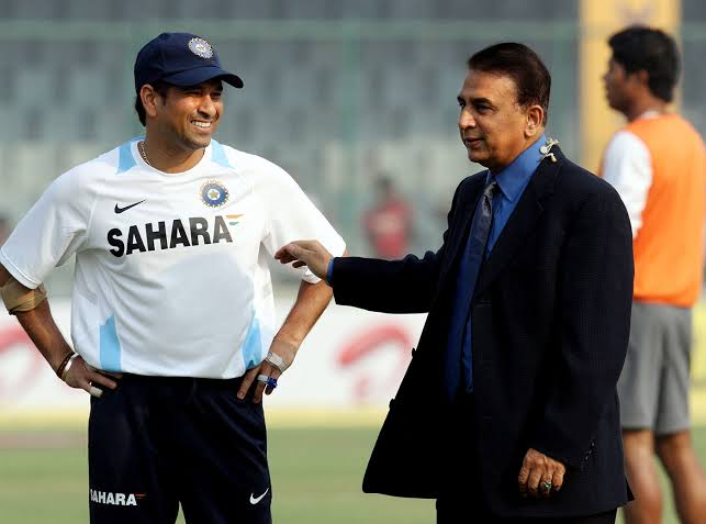 sunil gawaskar and sachin tendulkar