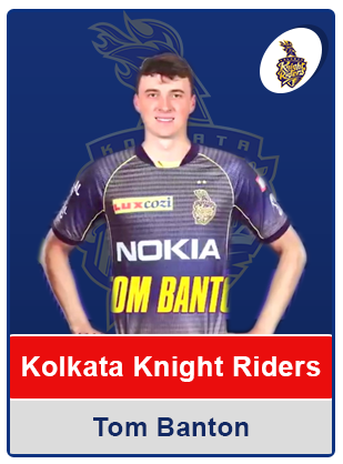 Tom Banton(Kkr)