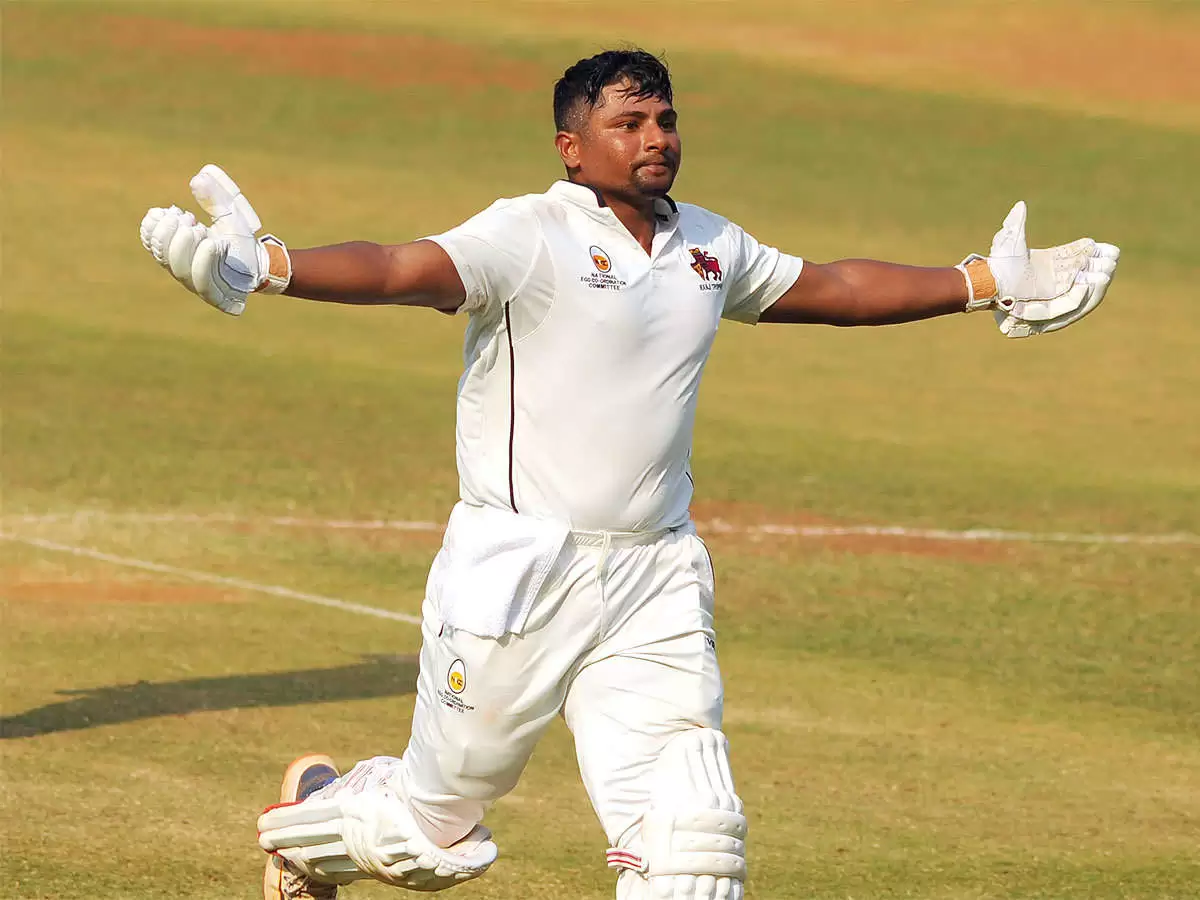 Third record in his third consecutive match; Sarfaraz Khan joins elite ...