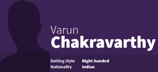 Varun Chakaravarthy