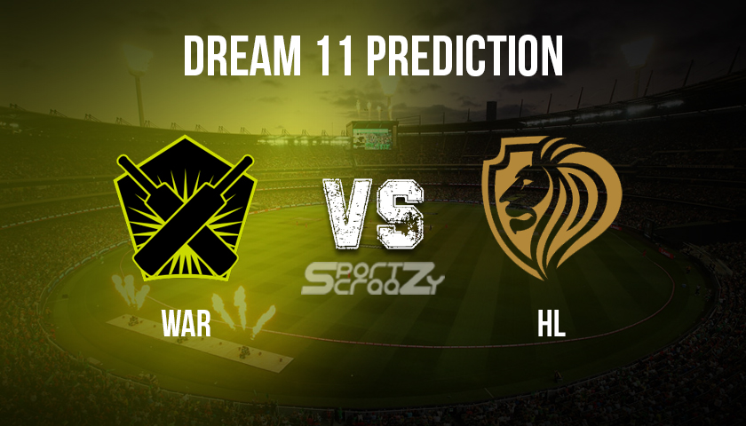 WAR vs HL Dream11 Prediction