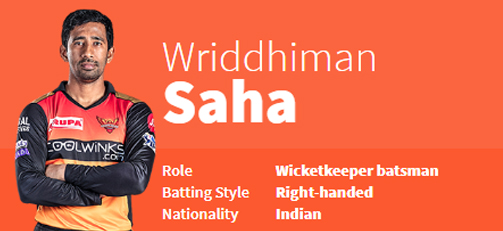 Wriddhiman Saha