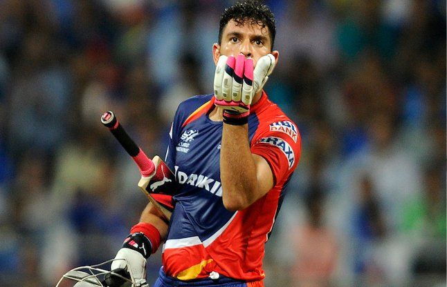 Yuvraj Singh Delhi Daredevils