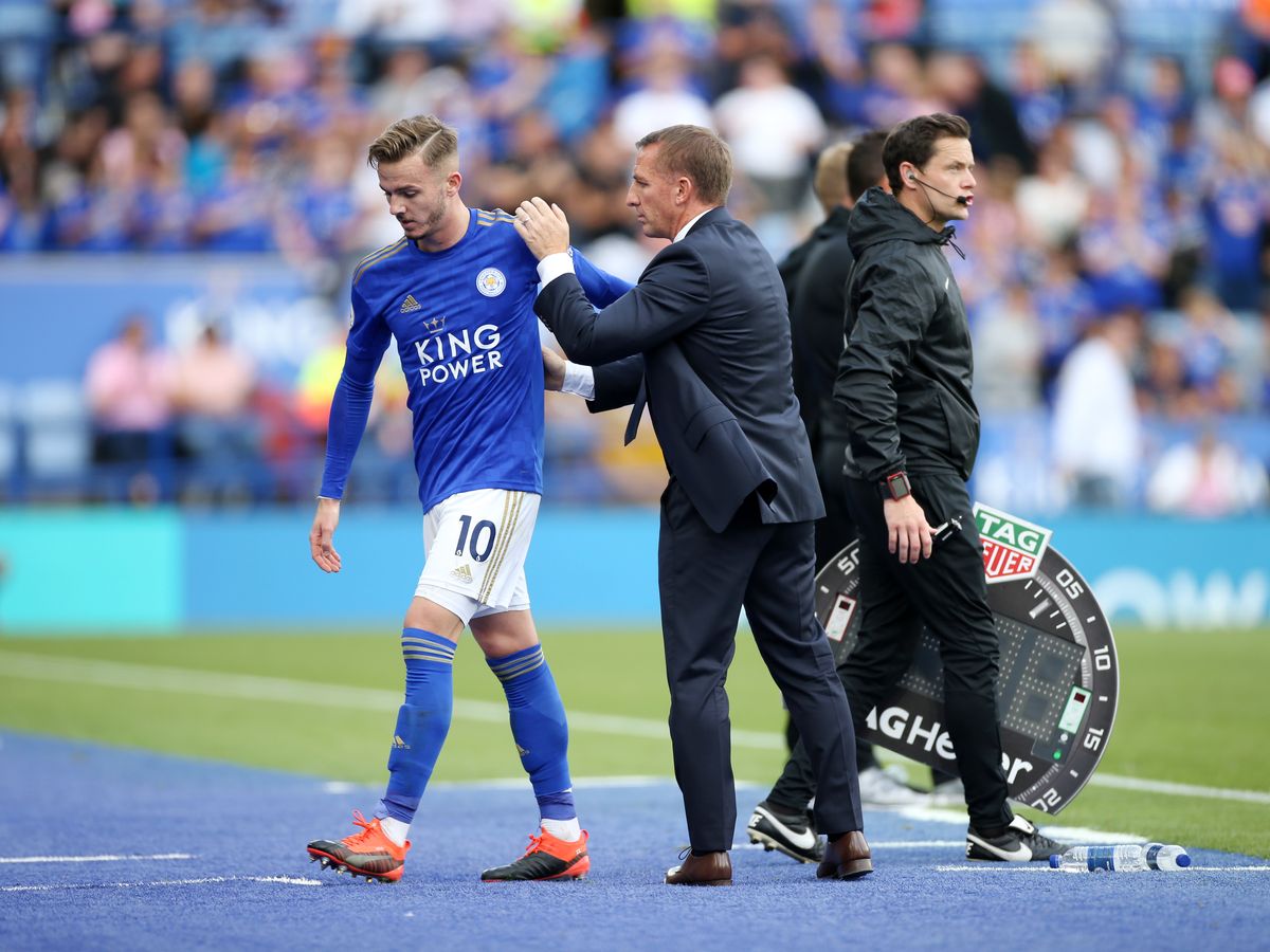 brendan rodgers anad james maddison