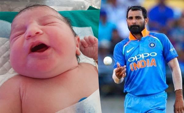 m.shami welcomes baby