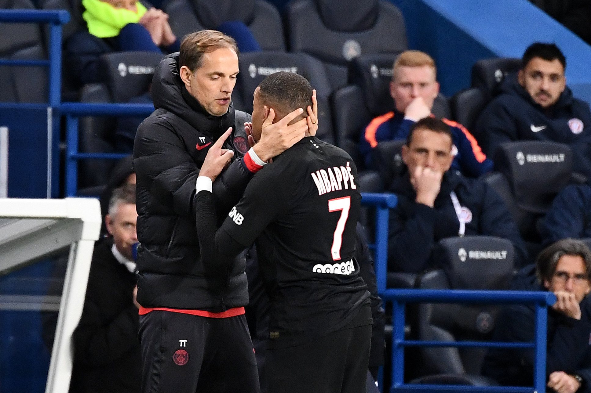 mbappe and tuchel argument