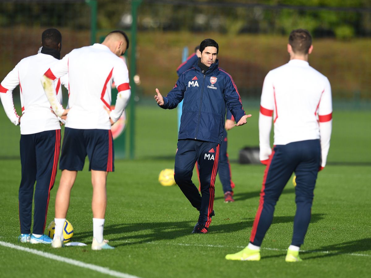 mikel arteta training season