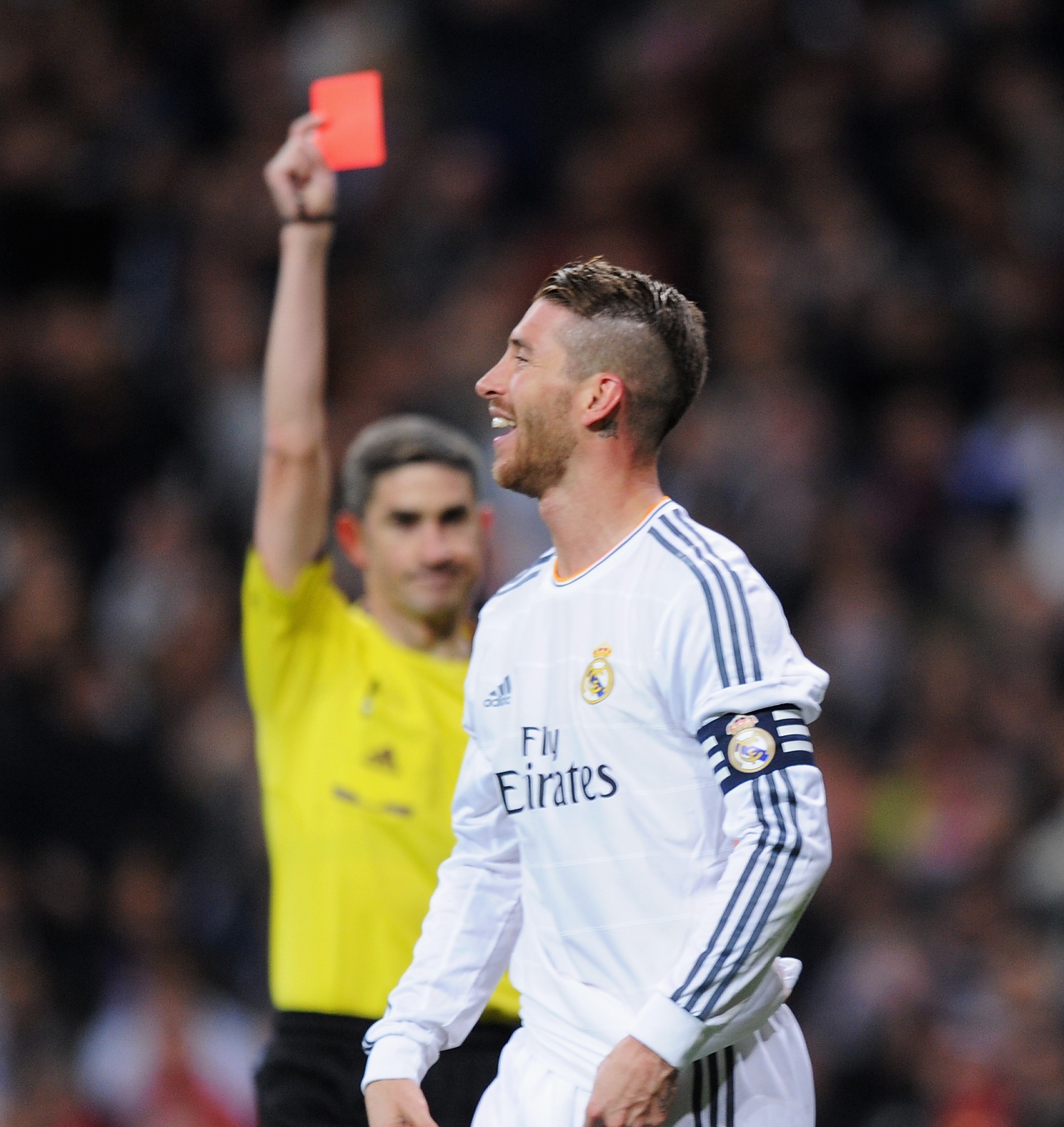 ramos red card