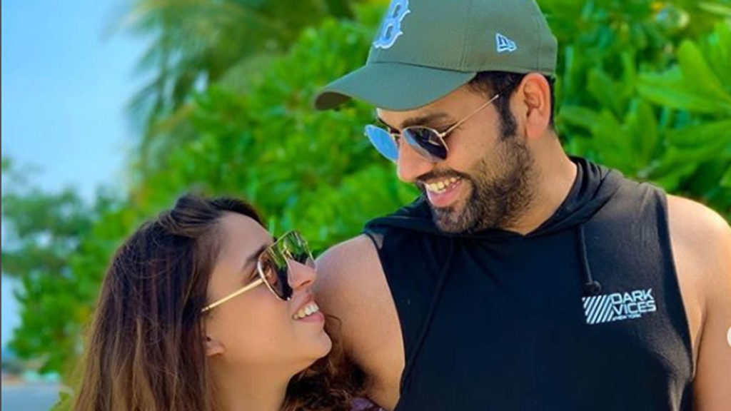 rohit-sharma and ritika