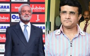 Ehsan Mani and Sourav Ganguly