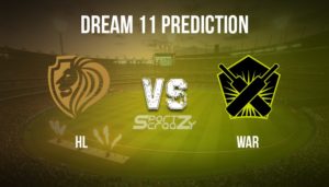 HL VS WAR Dream11 Prediction