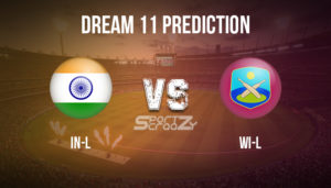 IN-L vs WI-L Dream11 Prediction
