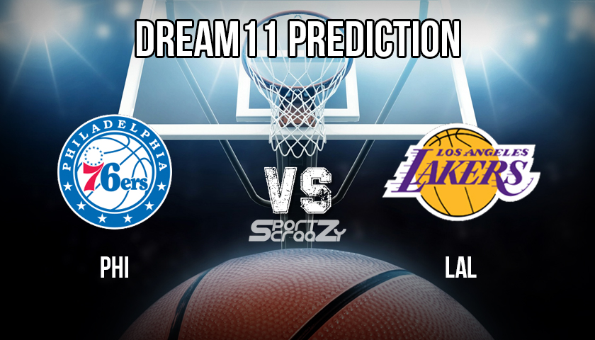 LAL vs PHI Dream11 Prediction