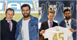 La_Liga_giants_Real_Madrid_honour_Rohit_Sharma